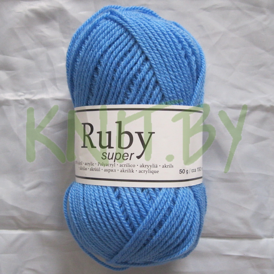 Пряжа Ruby голубой