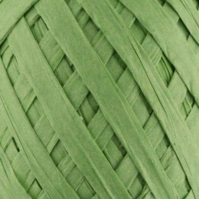 Рафия бумажная зеленый