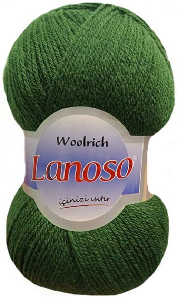 Пряжа Woolrich зелёный