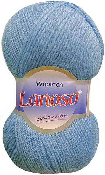Пряжа Woolrich голубой