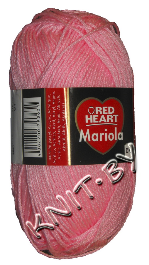 Пряжа Mariola нежно-розовый