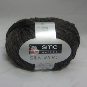 Пряжа Silk Wool шоколад