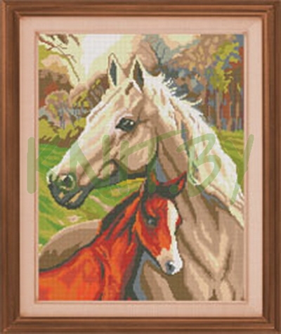 Набор для вышивания "Лошади"
