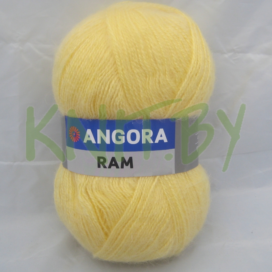 Пряжа Angora RAM светло-желтая