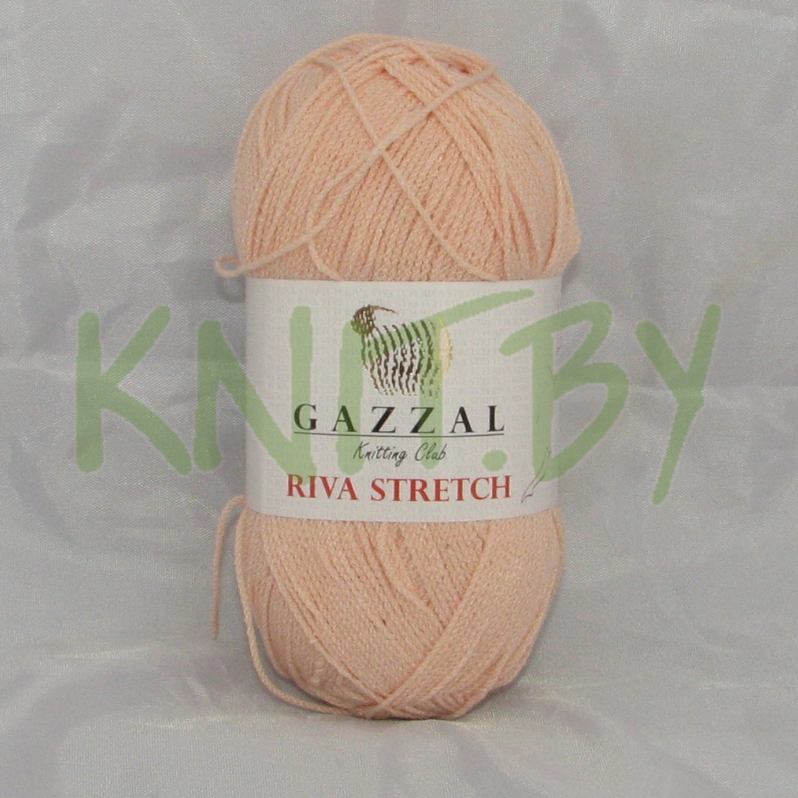 Пряжа Riva stretch персик