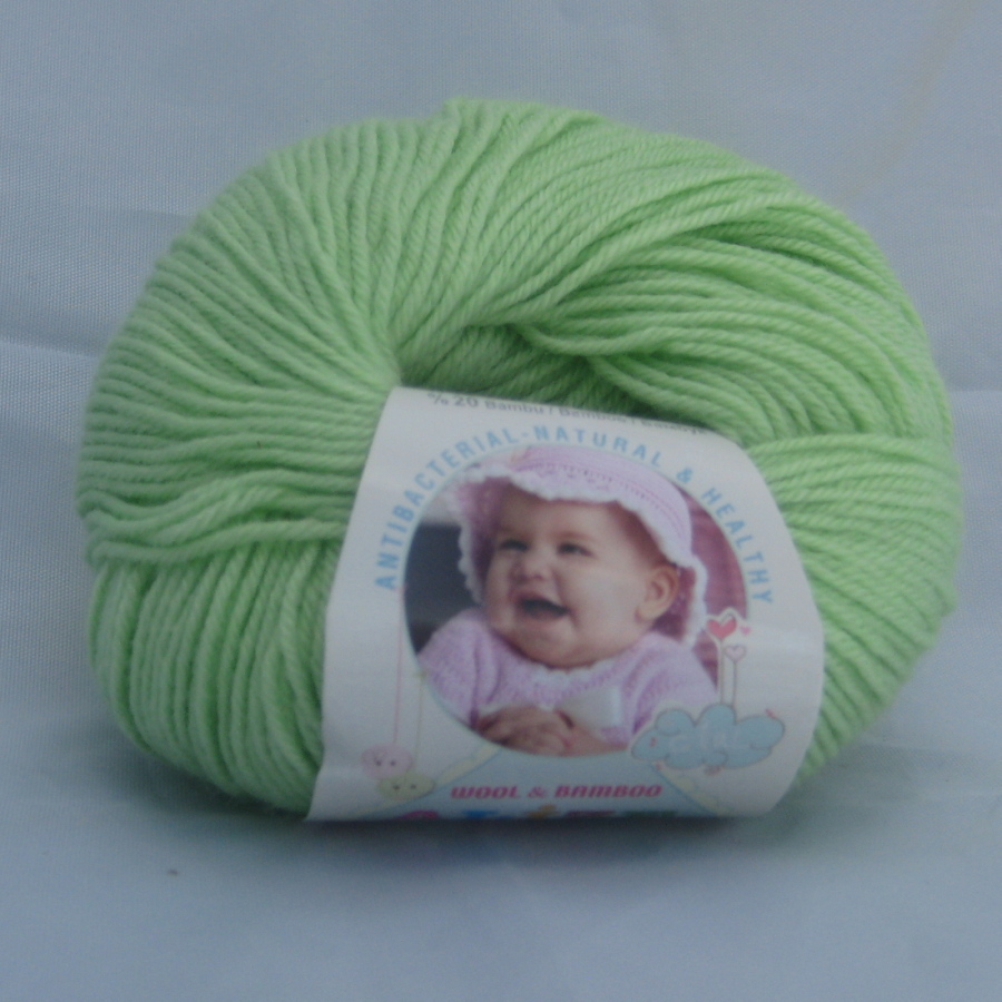 Пряжа Baby Wool Alize мята