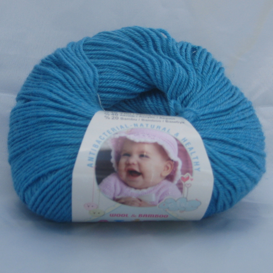 Пряжа Baby Wool Alize бирюзовый