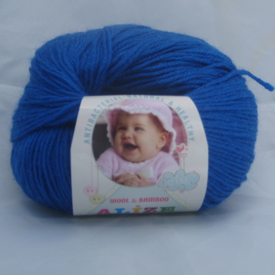 Пряжа Baby Wool Alize василек