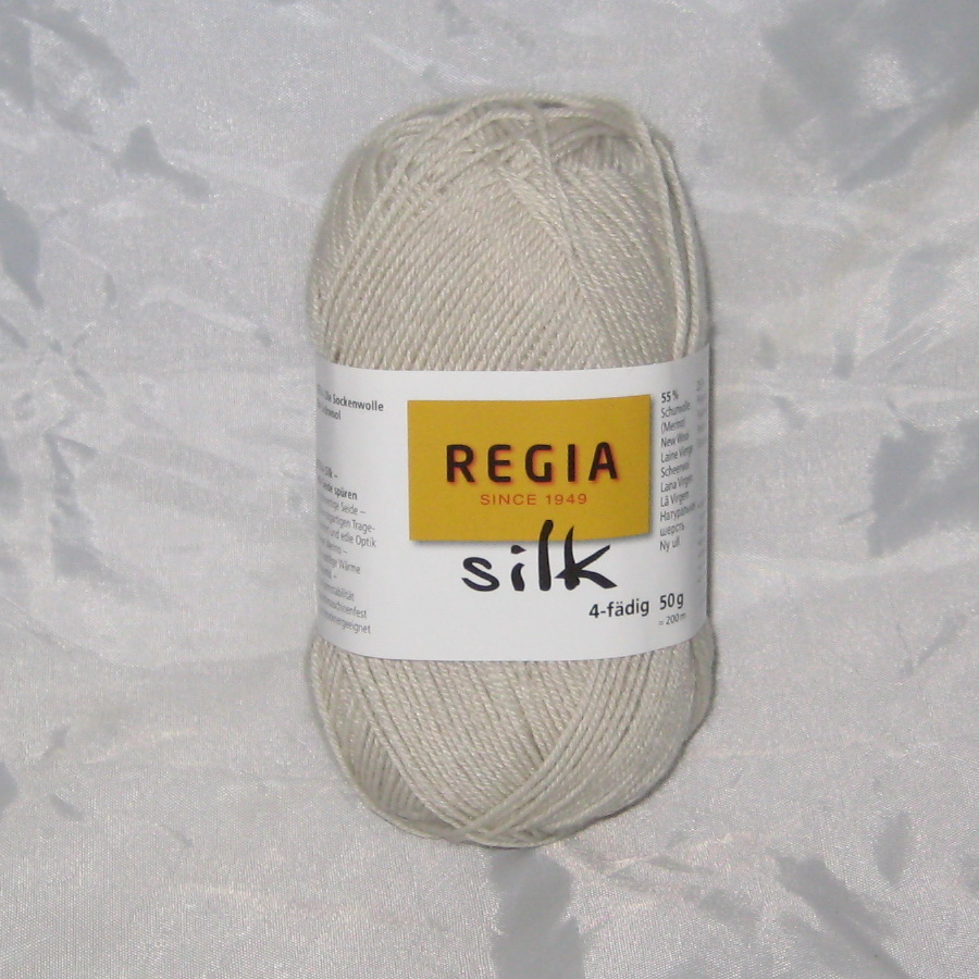 Пряжа Silk Regia песочный