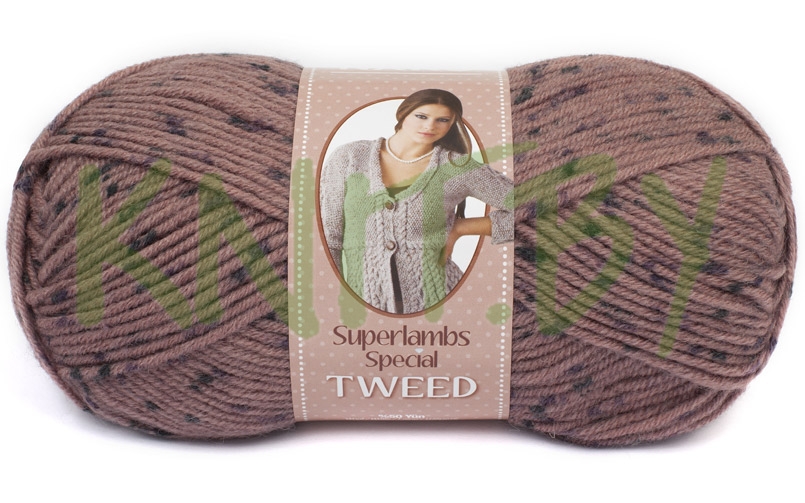 Пряжа Superlambs Special Tweed базилик