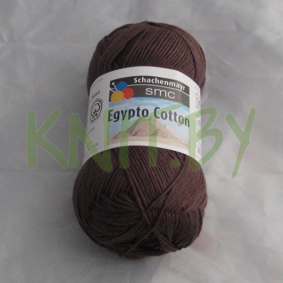 Пряжа Egypto cotton серо-коричневый