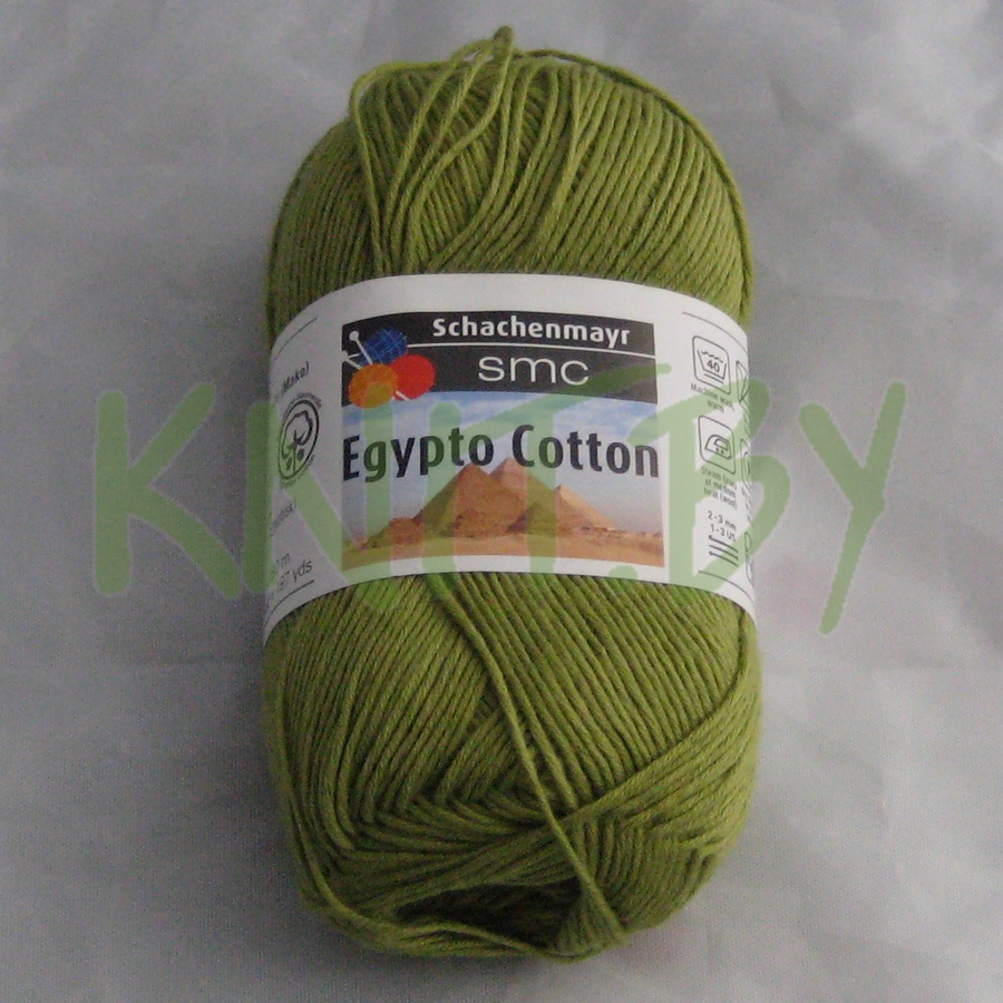 Пряжа Egypto cotton зеленое яблоко