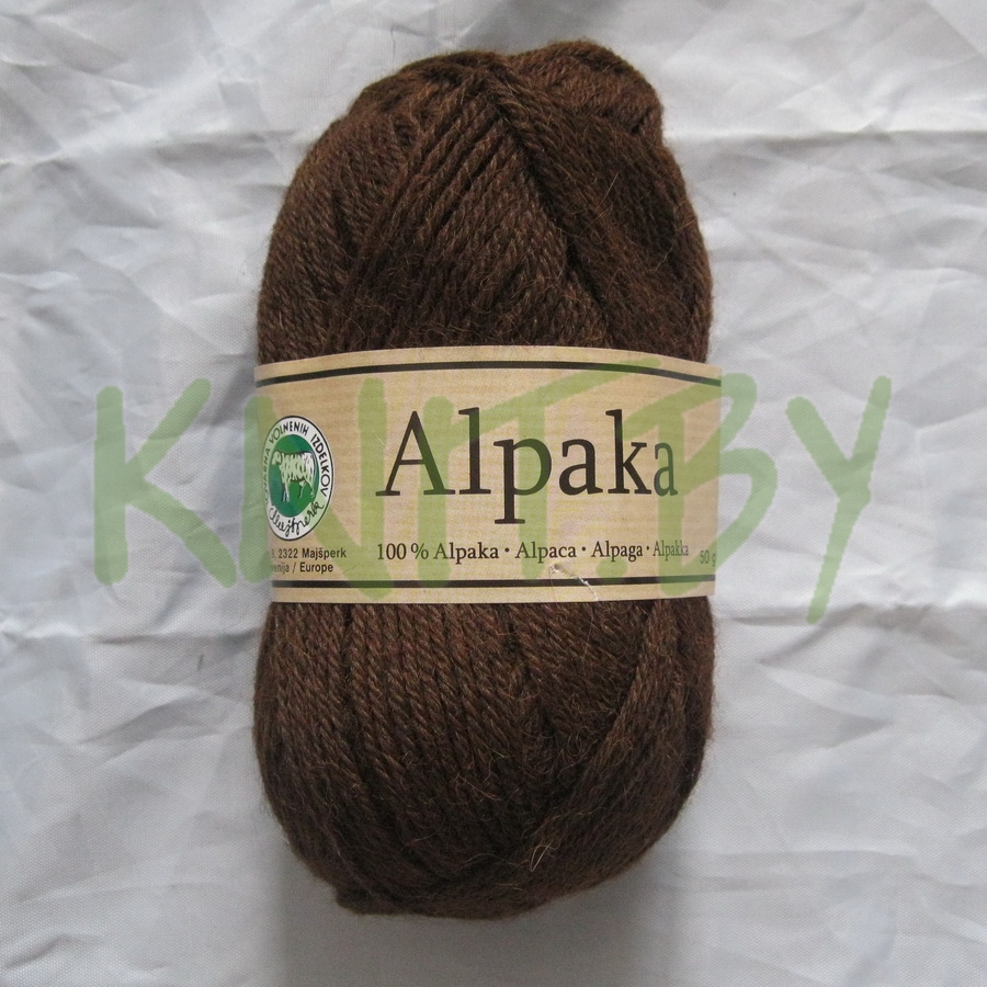 Пряжа Alpaka A.P. коричневый