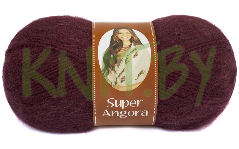 Пряжа Super Angora коричневый