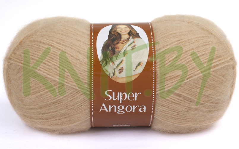 Пряжа Super Angora кремовый