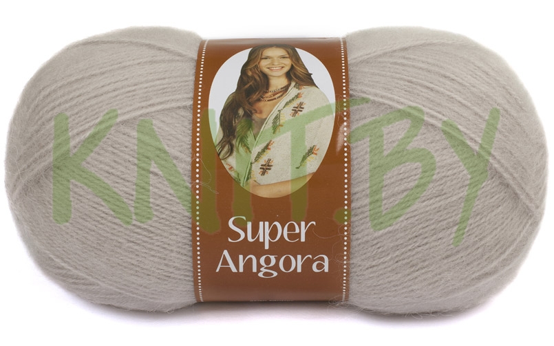 Пряжа Super Angora талая вода