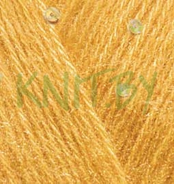 Пряжа Angora Gold Pullu шафран