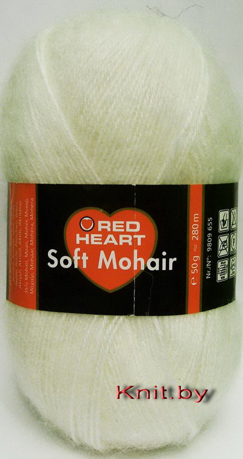 Пряжа Soft Mohair белый