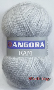 Пряжа Angora RAM угольно-серый