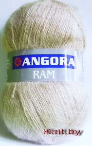 Пряжа Angora RAM светло-бежевая