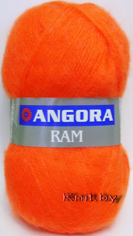 Пряжа Angora RAM оранжевая