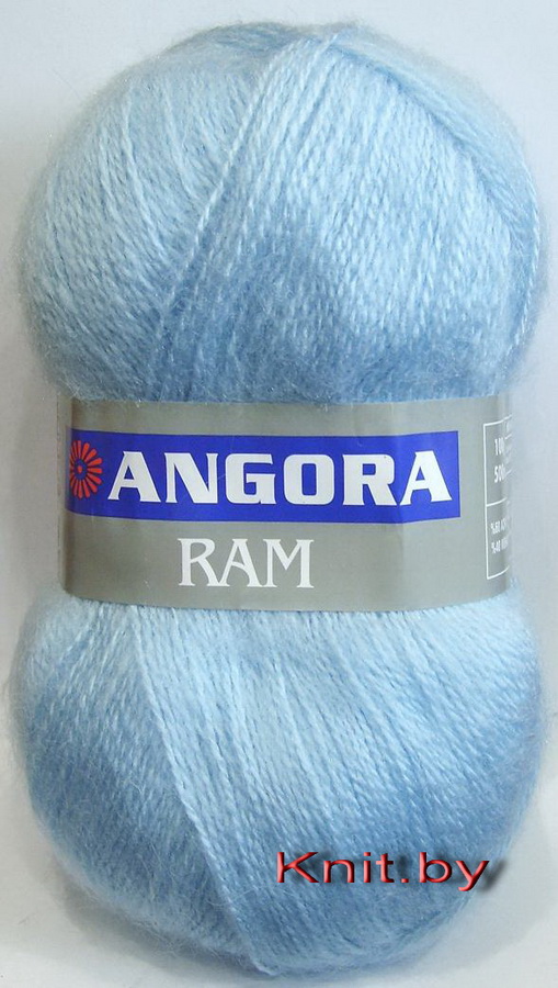 Пряжа Angora RAM голубая