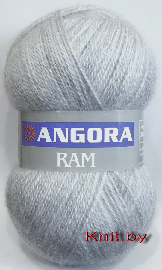 Пряжа Angora RAM серая дымка