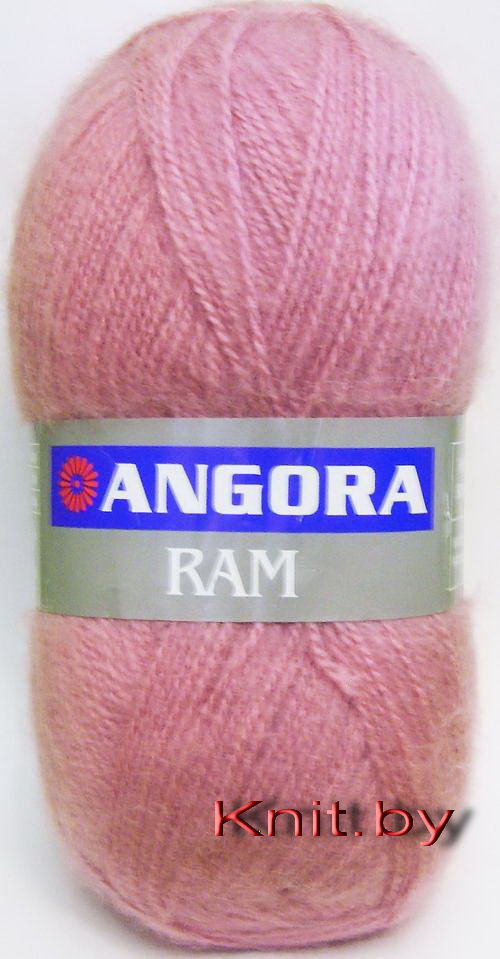 Пряжа Angora RAM бледная палевая роза