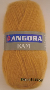 Пряжа Angora RAM горчичная