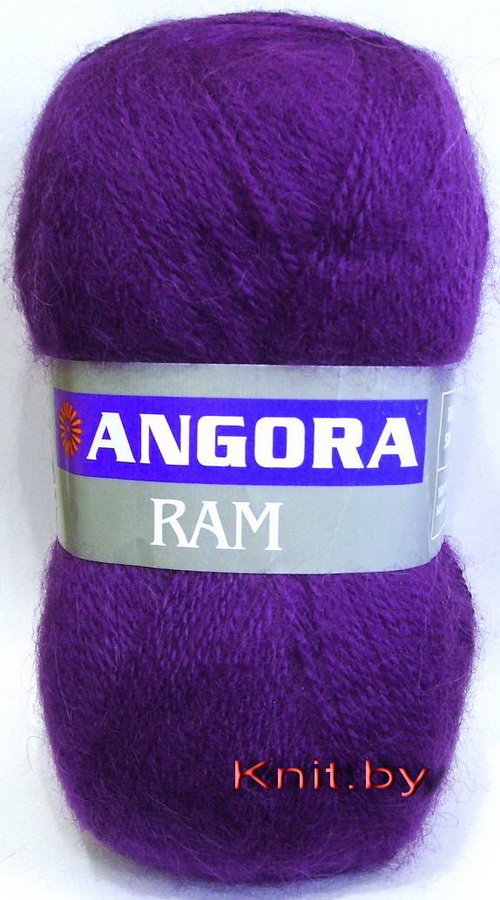 Пряжа Angora RAM лиловая