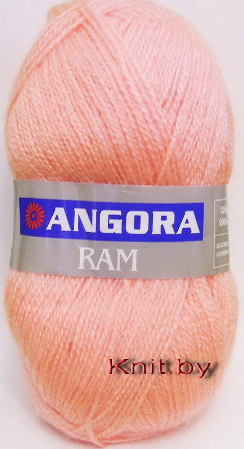 Пряжа Angora RAM персик