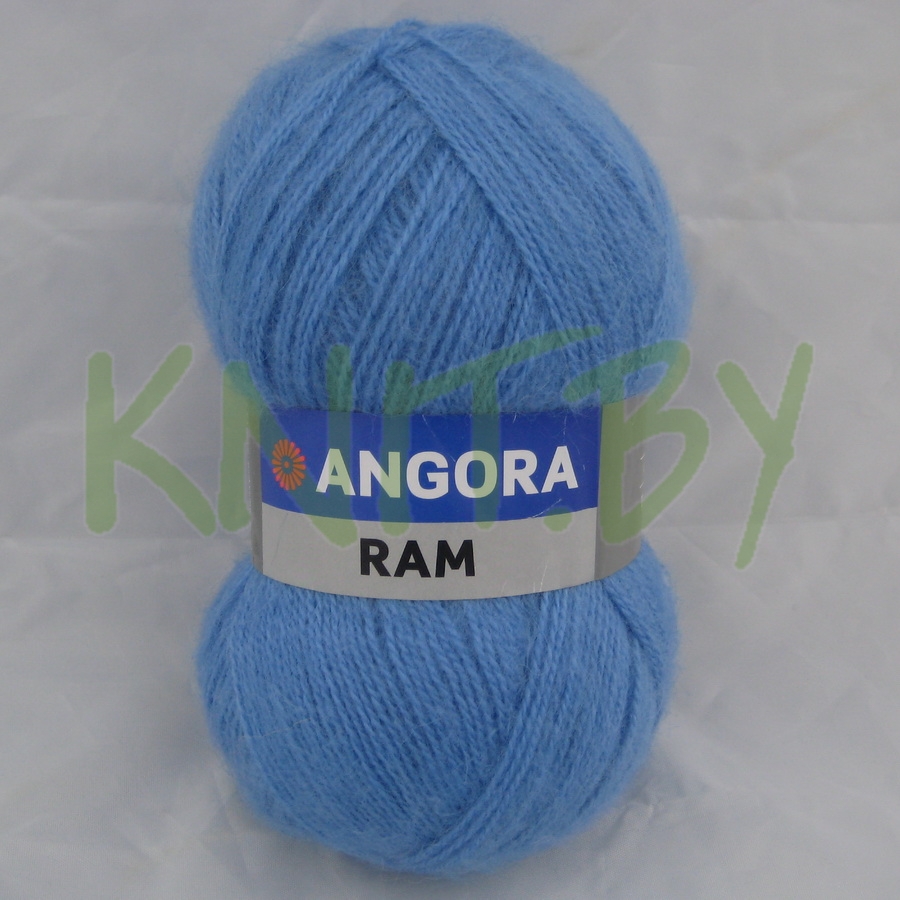 Пряжа Angora RAM сине-голубая