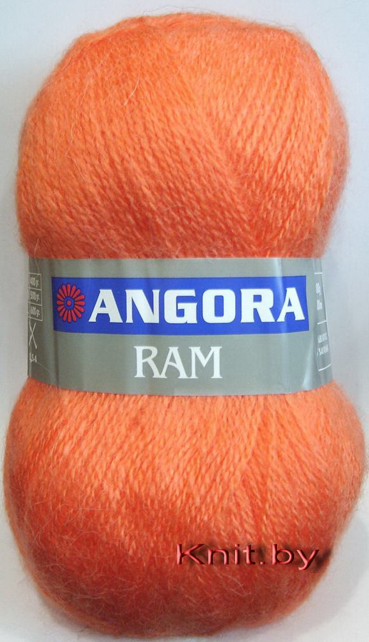 Пряжа Angora RAM морковный