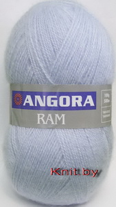 Пряжа Angora RAM нежно-голубой