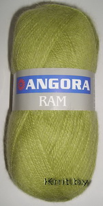 Пряжа Angora RAM оливковая